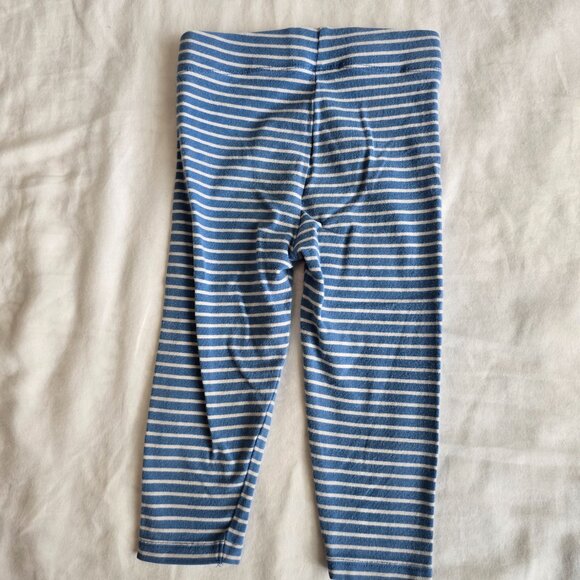 18-24M Mini Boden Leggings Set, Rainbow Applique, Blue white stripes - Picture 10 of 10